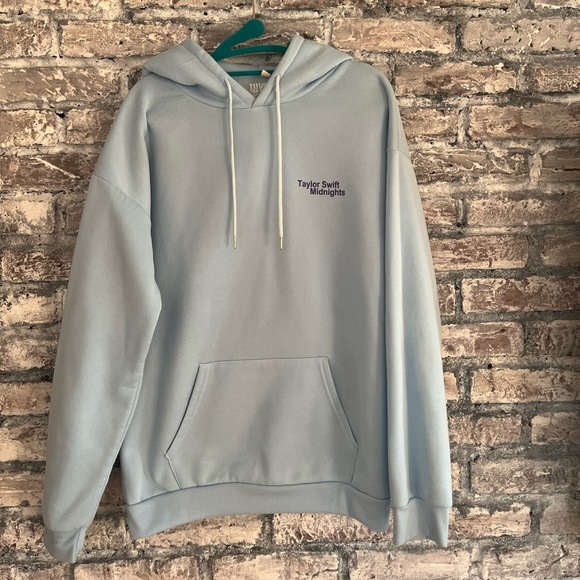 Taylor Swift Midnights Sky Blue Concert Hoodie in excellent like new condition - Picture 7 of 9